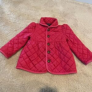 Polo by Ralph Lauren Quilted Pink 2T Jacket
